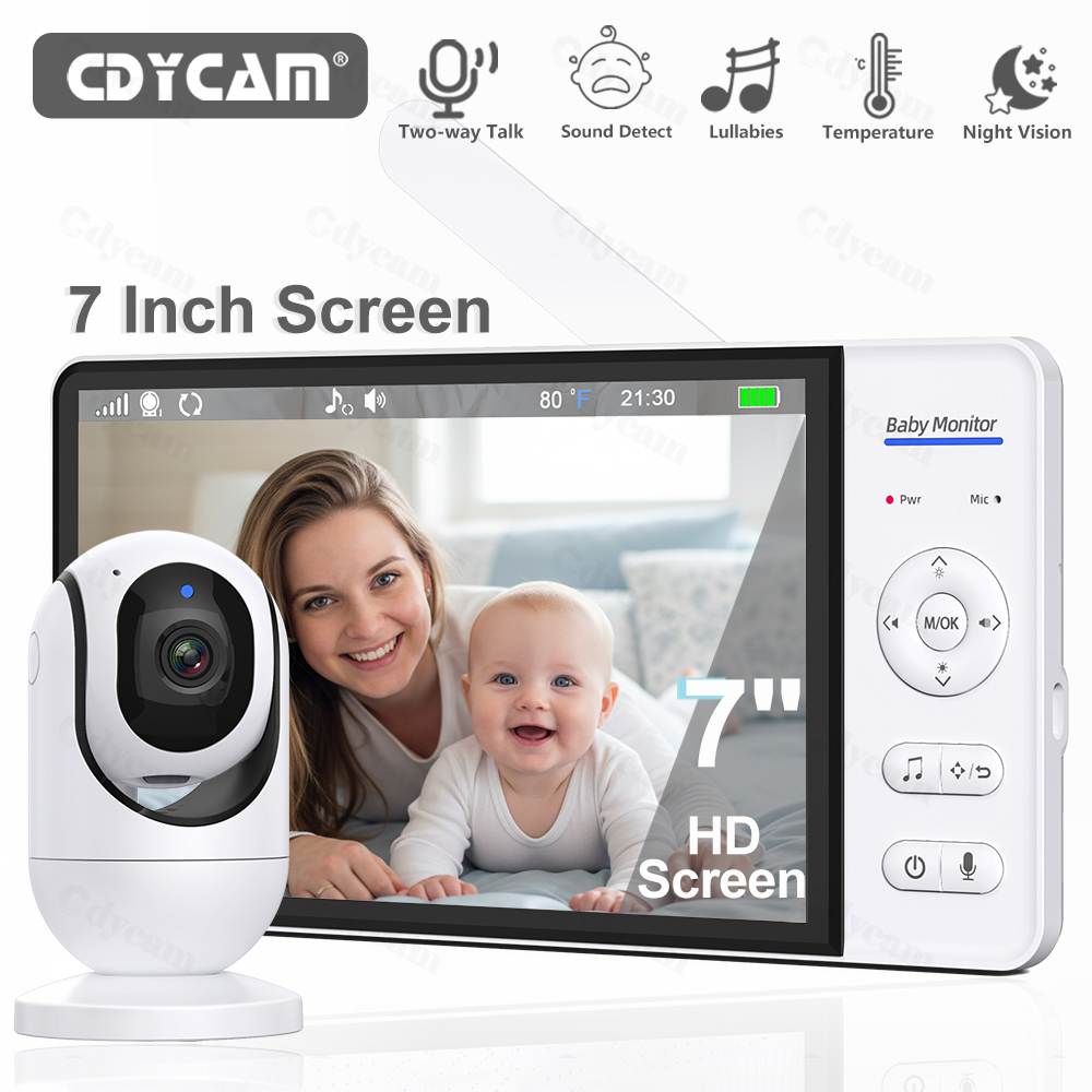 Home Cinema Wireless - Moniteur vidéo pour bébé, 7.0 pouces,