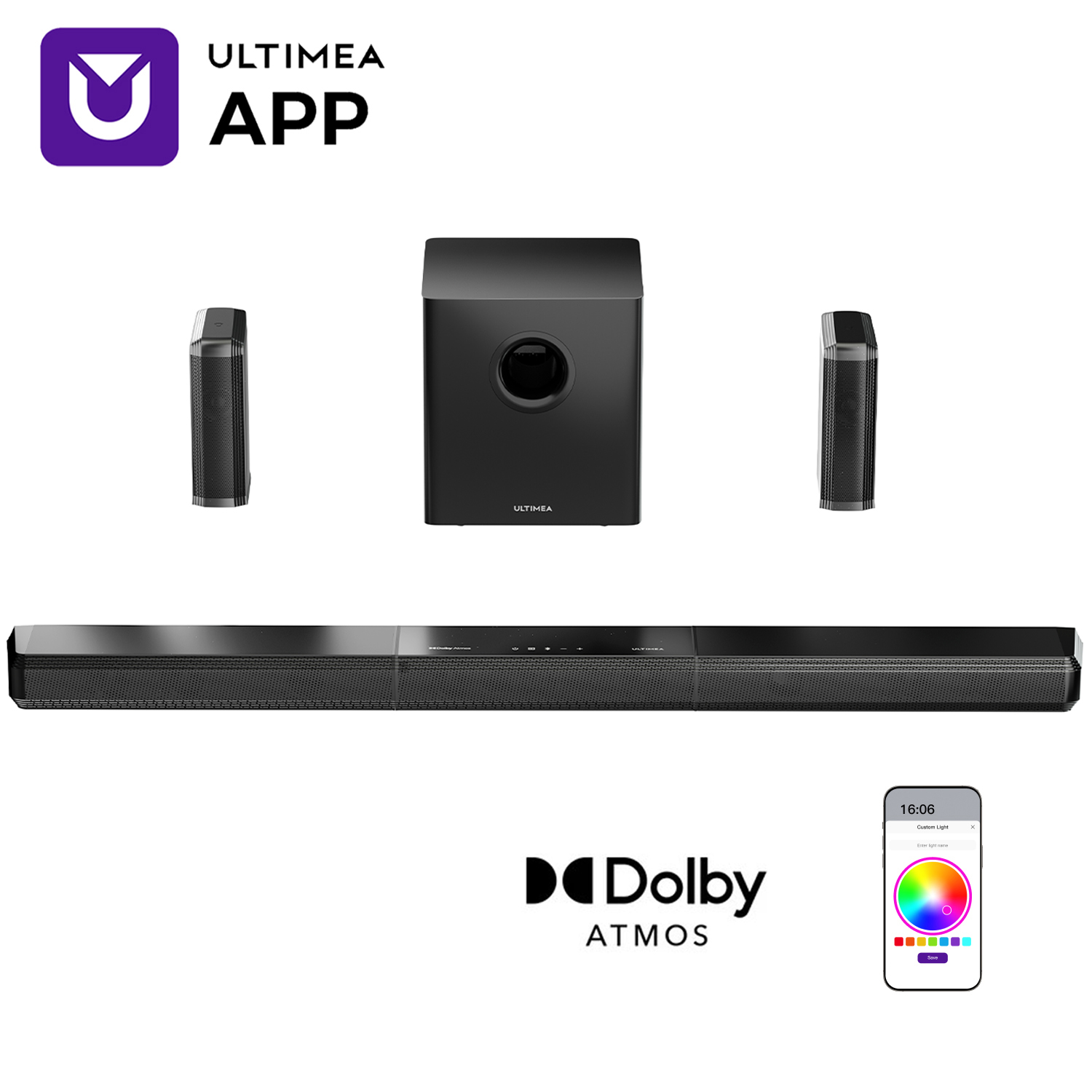 Home Cinema Tv - ULTIMEA Apollo S90 9.1ch Dolby Atmos